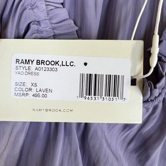 NWT Ramy Brook Yao Mini Dress in Lavendar $495 - Picture 11 of 13